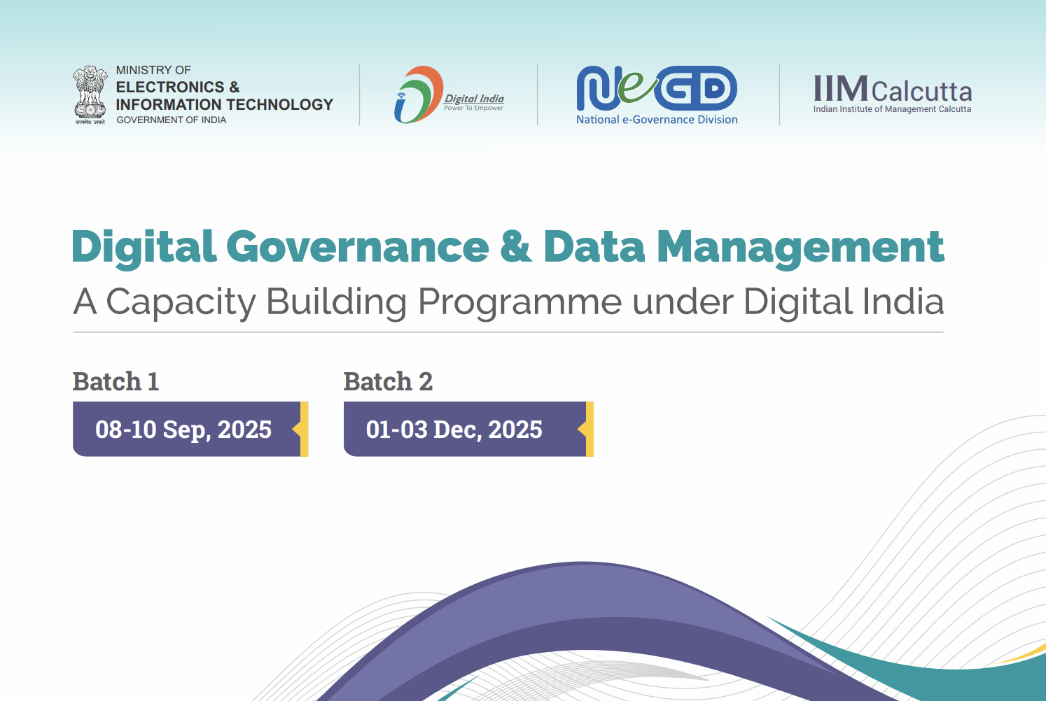 CB Programme in Digital Governance and Data Management in Kolkata